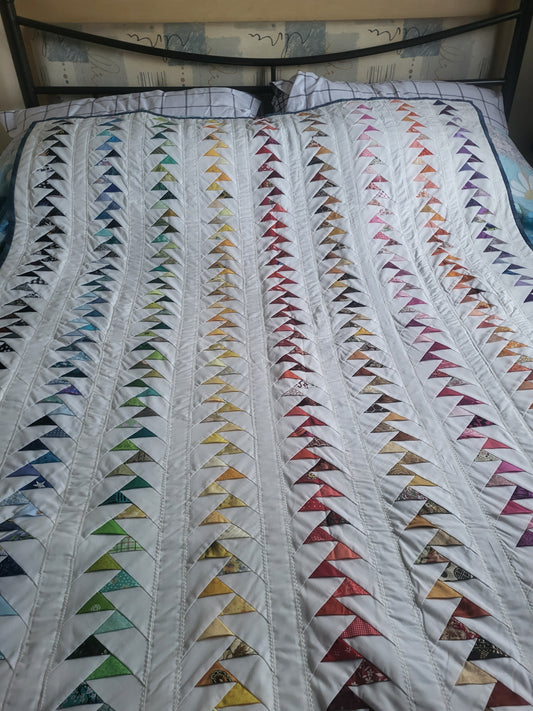 Quilt "Migrating Geese"