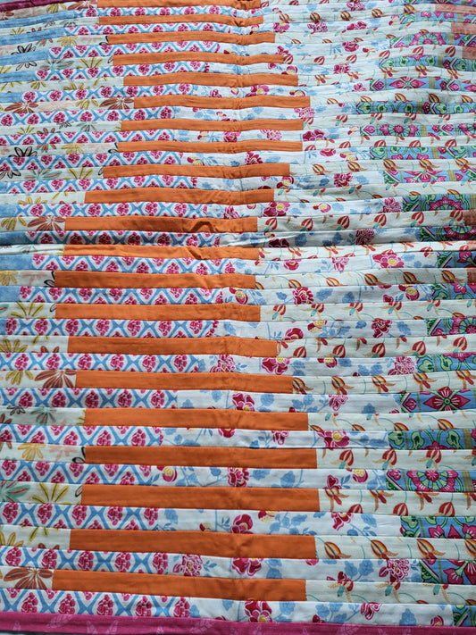 Baby Quilt - Weaving