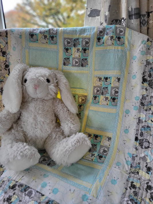 Baby Quilt - Sheep